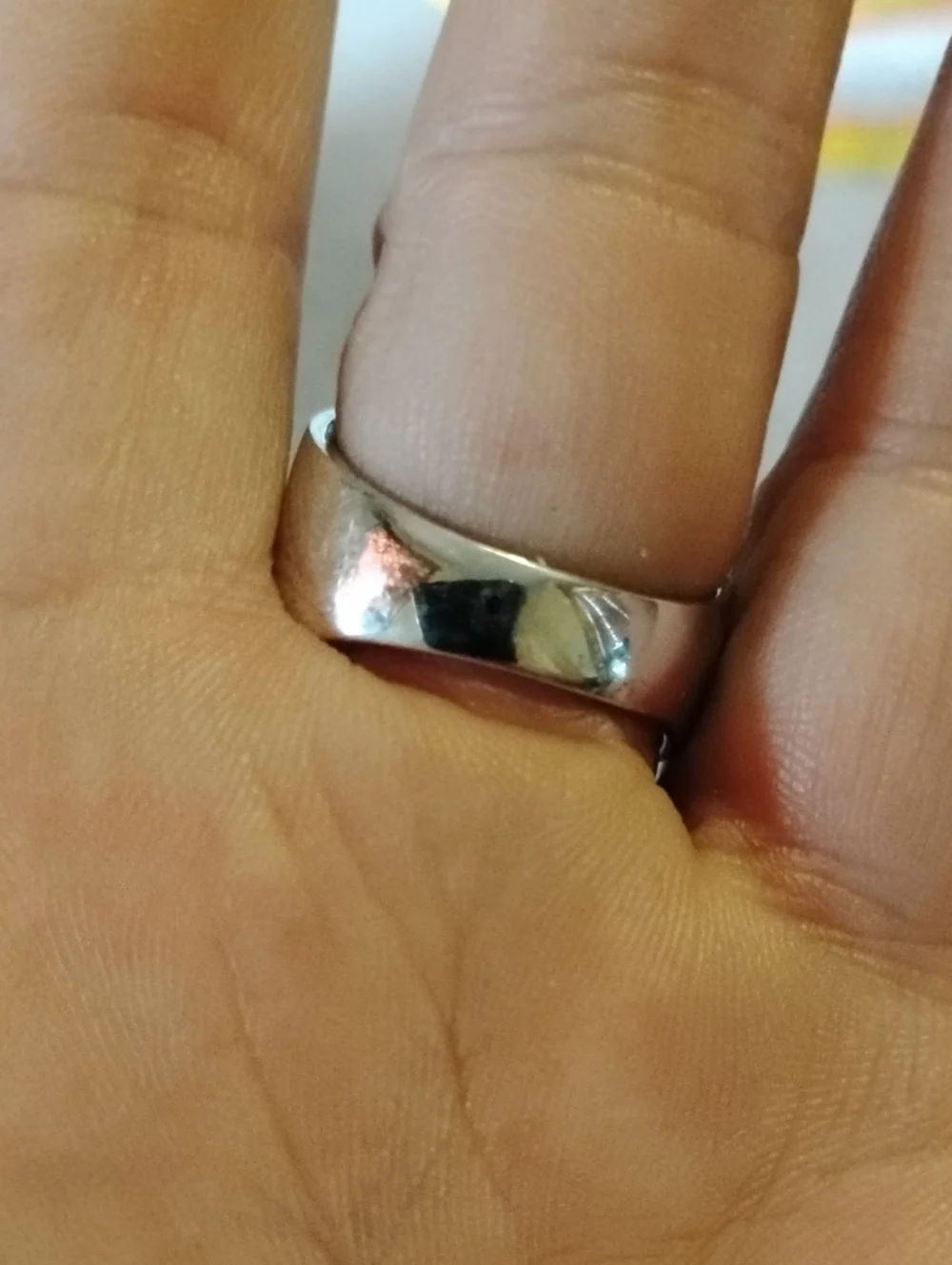 Turquoise Cluster Floral Silver Ring Marked 925
